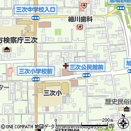 広島県三次市三次町1829-2周辺の地図