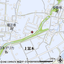 兵庫県加古川市志方町上冨木612-127周辺の地図