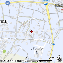 兵庫県加古川市志方町上冨木162周辺の地図