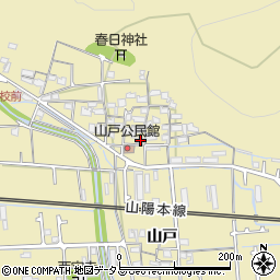 兵庫県姫路市勝原区山戸336周辺の地図