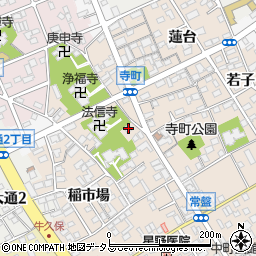 愛知県豊川市牛久保町八幡口73周辺の地図