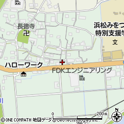 静岡県浜松市浜名区細江町広岡117周辺の地図