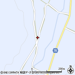 岡山県加賀郡吉備中央町西3458周辺の地図