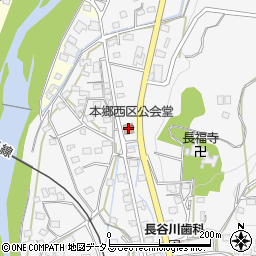 本郷西区公会堂周辺の地図