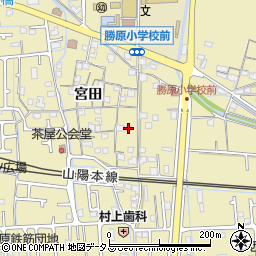 兵庫県姫路市勝原区宮田441周辺の地図