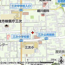 広島県三次市三次町1828周辺の地図