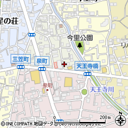 新誠塾　宝塚校周辺の地図