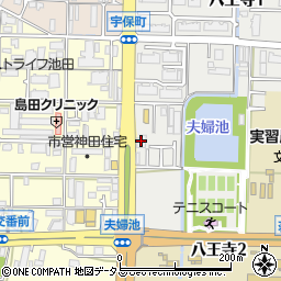 サンライト八王寺周辺の地図