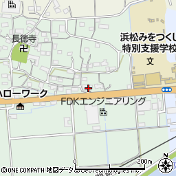 静岡県浜松市浜名区細江町広岡21周辺の地図