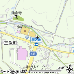 広島県三次市三次町127周辺の地図