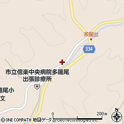 滋賀県甲賀市信楽町多羅尾1844周辺の地図