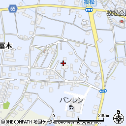 兵庫県加古川市志方町上冨木160周辺の地図