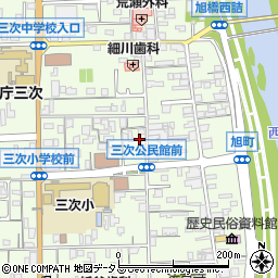 広島県三次市三次町1834周辺の地図
