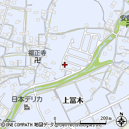 兵庫県加古川市志方町上冨木612-36周辺の地図