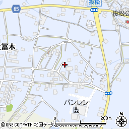 兵庫県加古川市志方町上冨木162-3周辺の地図