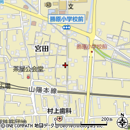 兵庫県姫路市勝原区宮田435周辺の地図