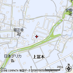 兵庫県加古川市志方町上冨木612-131周辺の地図