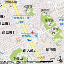 桜鯛カフェ豊川店周辺の地図
