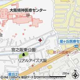 宮之阪３－３１－１３テラスハウス周辺の地図