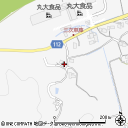 広島県三次市粟屋町3494周辺の地図