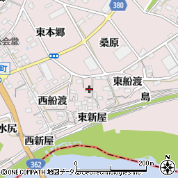 愛知県豊川市当古町東船渡50周辺の地図