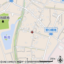 静岡県浜松市浜名区宮口4640-1周辺の地図