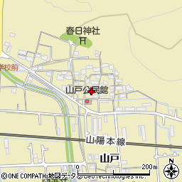 兵庫県姫路市勝原区山戸335周辺の地図