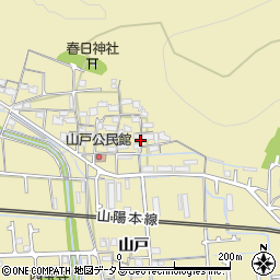 兵庫県姫路市勝原区山戸315周辺の地図