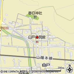 兵庫県姫路市勝原区山戸333周辺の地図