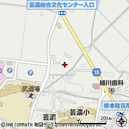 三重県津市芸濃町椋本5213周辺の地図