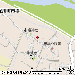 兵庫県たつの市揖保川町市場730周辺の地図