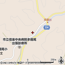 滋賀県甲賀市信楽町多羅尾1853周辺の地図