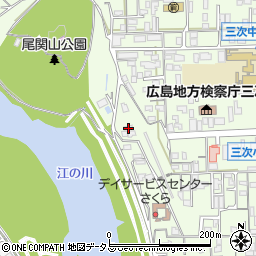 広島県三次市三次町1768周辺の地図