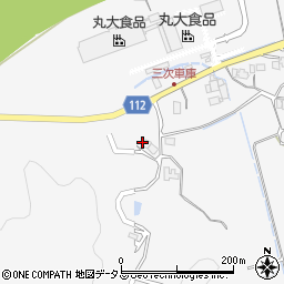 広島県三次市粟屋町3487周辺の地図
