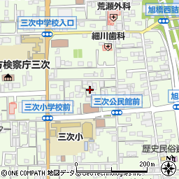 広島県三次市三次町1822周辺の地図