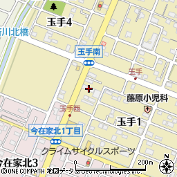 兵庫県姫路市玉手1丁目146周辺の地図