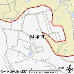 愛知県知多郡美浜町布土赤目平井周辺の地図