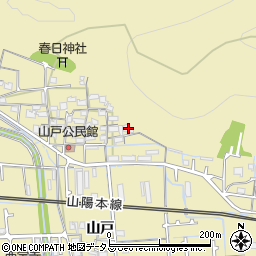 兵庫県姫路市勝原区山戸277周辺の地図