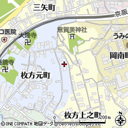 ○藤春邸駐車場周辺の地図