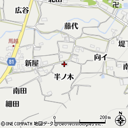 愛知県豊橋市石巻本町（半ノ木）周辺の地図