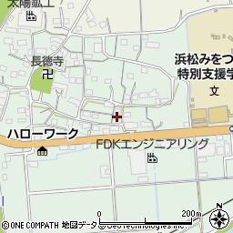 静岡県浜松市浜名区細江町広岡114周辺の地図