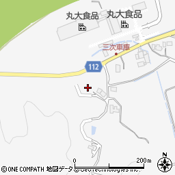 広島県三次市粟屋町3493周辺の地図