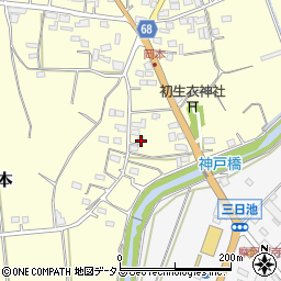 静岡県浜松市浜名区三ヶ日町岡本709-5周辺の地図
