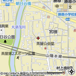 兵庫県姫路市勝原区宮田410周辺の地図