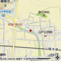 兵庫県姫路市勝原区山戸365周辺の地図