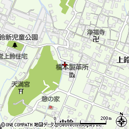 兵庫県姫路市四郷町上鈴232周辺の地図