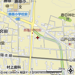 兵庫県姫路市勝原区山戸497周辺の地図