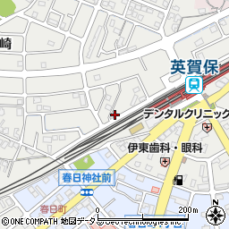 兵庫県姫路市飾磨区山崎159-2周辺の地図