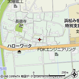 静岡県浜松市浜名区細江町広岡111周辺の地図