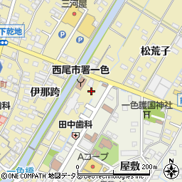 愛知県西尾市一色町一色伊那跨55周辺の地図